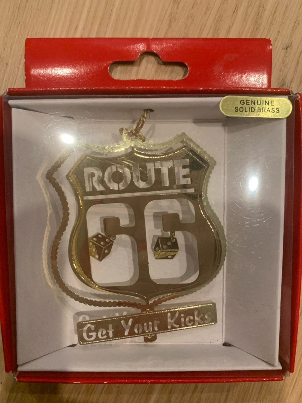 NEW Route 66 'Get Your Kicks' Ornament
